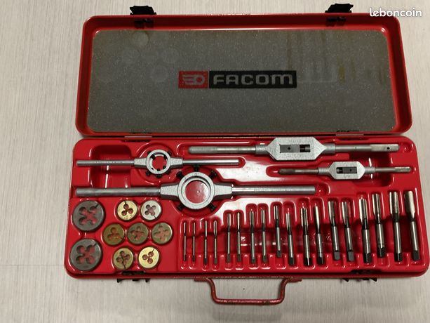 Coffret de tarauds filières et porte-outils FACOM