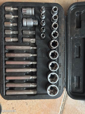 Coffret douille étoile