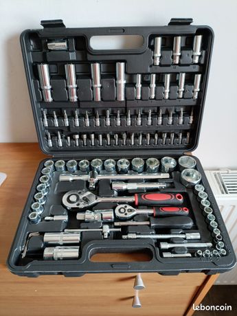 Coffret douilles 94 pièces, Idéal en appoint ou petit travaux inutile de proposer