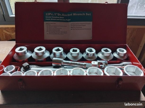 Coffret douilles poids lourd