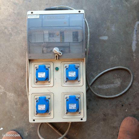 Coffret électrique de chantier