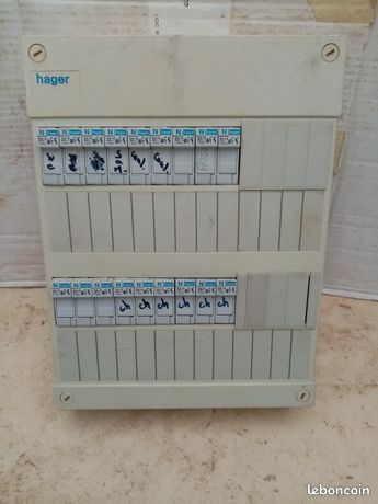 Coffret électrique Hager 2 rangs