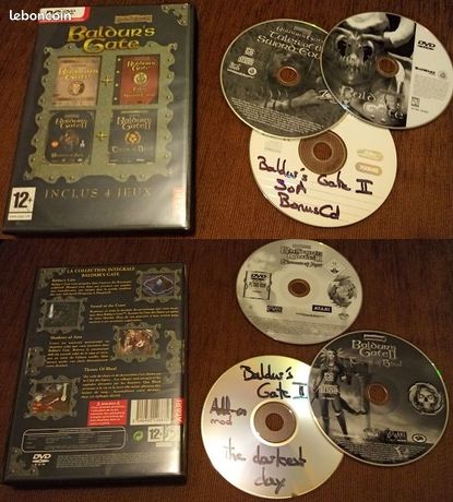 Coffret jeux Baldur's Gate