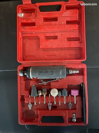 Coffret meuleuse pneumatique