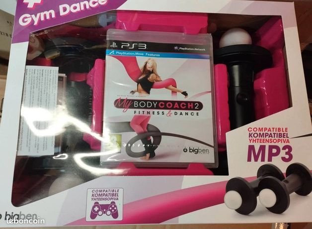 Coffret my body coach 2 fitness et dance psmove psvr ps3 Sony PlayStation 3 Valérie orsoni