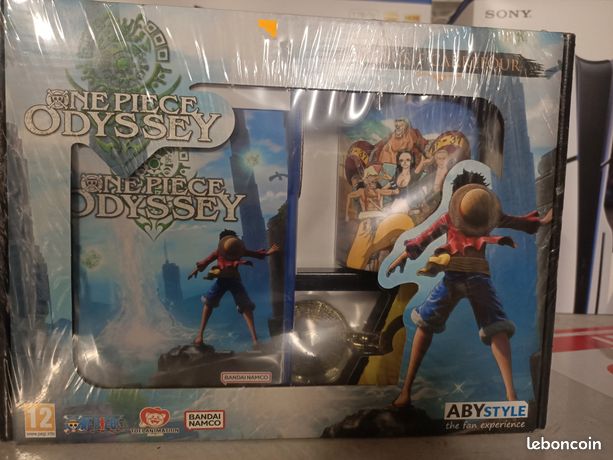 Coffret One Piece Odyssey pS5 Sony +un mug +porte clé 3D neuf et sous blisters