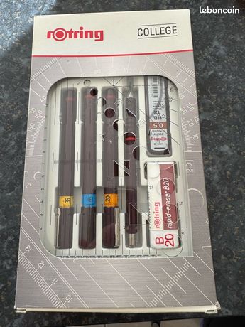 Coffret rotring collège isograph
