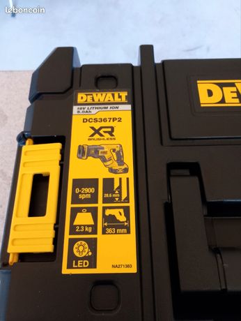 Coffret T Stark Dewalt pour scie sabre