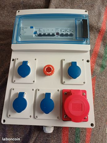 Coffret électrique de chantier