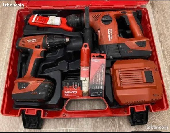 Coffret HILTI Visseuse / Perforateur / Chargeur