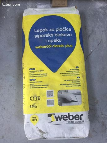 Colle carrelage WEBER