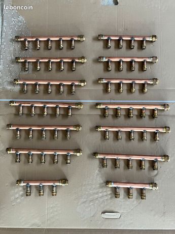 Collecteurs sanitaire cuivre "Flovea"