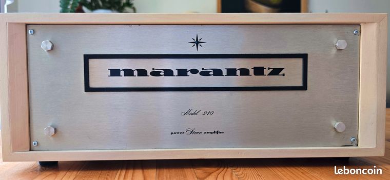 Marantz Model 240 entièrement révisé + coffret bois