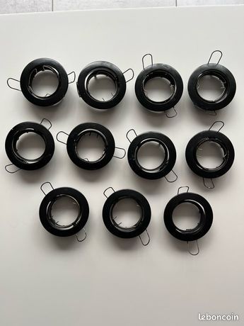 Collerette support spot encastrable GU10