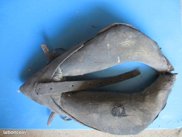 Collier cheval trait ancien