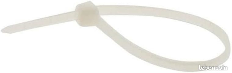 Colliers Câblage Transparent - Lot de 20