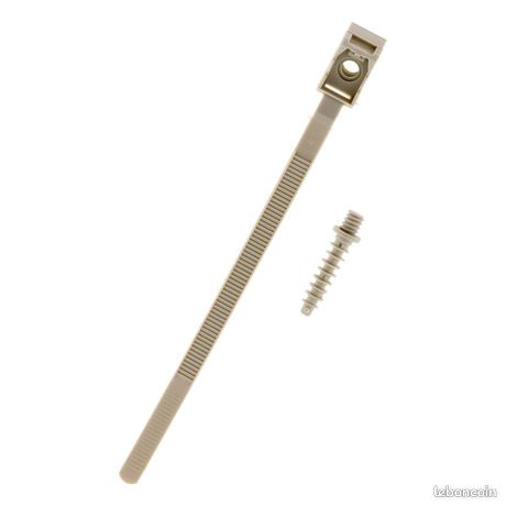 Colliers d'Embase 10pcs Ø16-32mm Gris