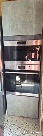 Colonne + four + micro-ondes