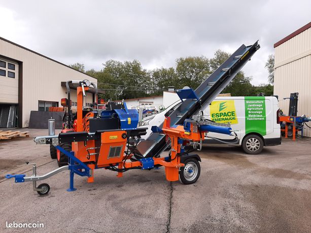 Combiné bois de chauffage sur chassis routier BALFOR semi automatique NINJA 800 ROAD – NEUF