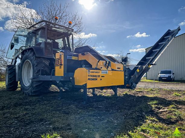 Combiné bois de chauffage UNIFOREST 40/20 avec BOOMSPEED
