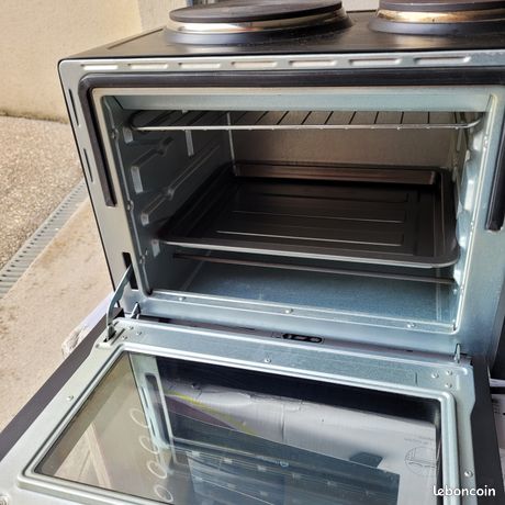 Combiné four plaques électriques