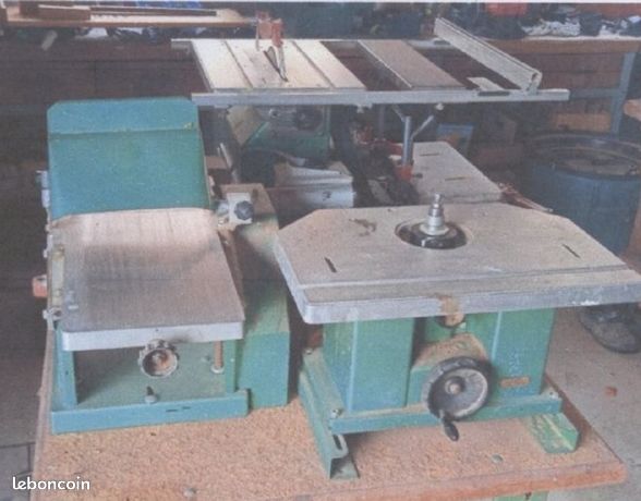 Combiné Menuiserie Degauchisseuse raboteuse toupie etc Marque KITY Modèle 636