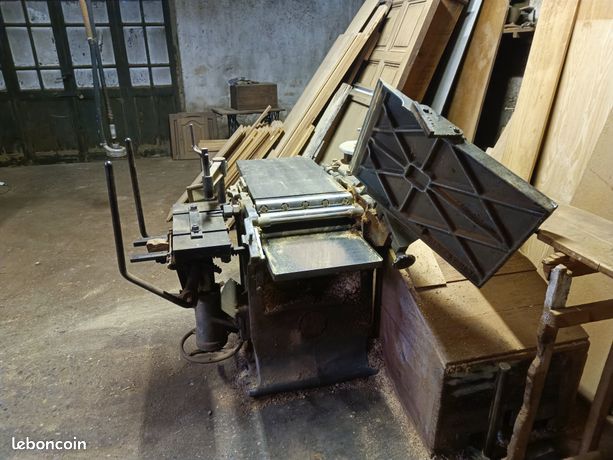 Combiné Raboteuse Dégauchisseuse Mortaiseuse Toupie