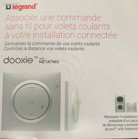 Commande sans fil pour volet roulant Legrand with Netatmo zigbee