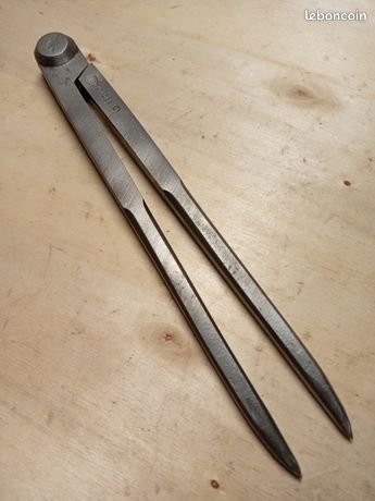 Compas TOUT ACIER 190mm