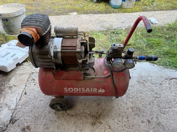 Compresseur 24 l en état de fonctionnement