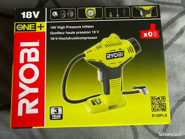 Compresseur RYOBI 18V ONE+