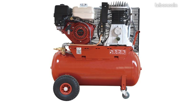 Compresseur Thermique 13cv AEROCAP Puissance Et Autonomie Pour Gros Travaux Etat Neuf