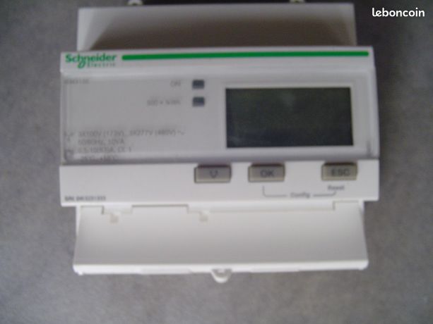 Compteur triphasé scheinder