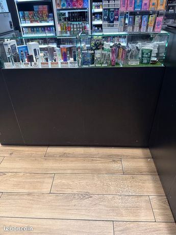 Comptoir et Vitrine de présentation