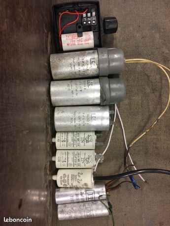 Condensateurs electrolytiques 2uf 380V à 600V