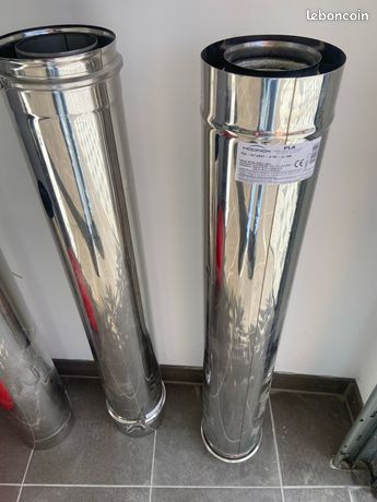 Conduit de cheminée Modinox inox D100 1m
