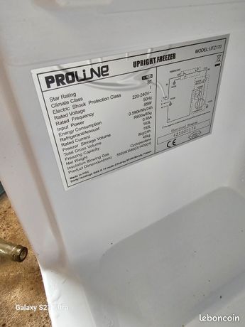 Congélateur armoire PROLINE