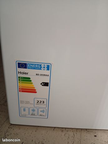 Congélateur coffre marque Haier 203L 150