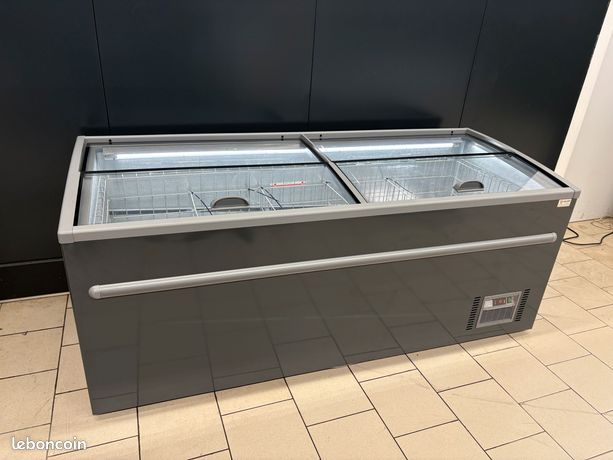 Congélateur gris NEUF