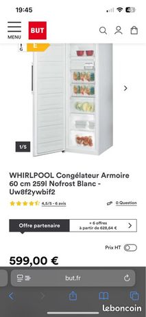 Congélateur no frost Blanc froid ventilé