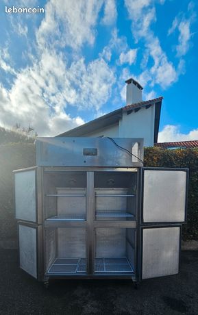 Congélateur professionnel inox 4 portes – Polar Réfrigération CW196-E