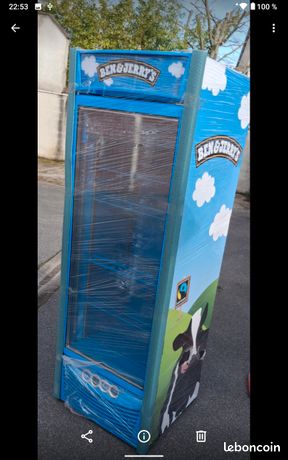 Congélateur Vitrine