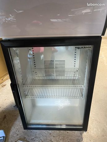 Congélateur vitrine