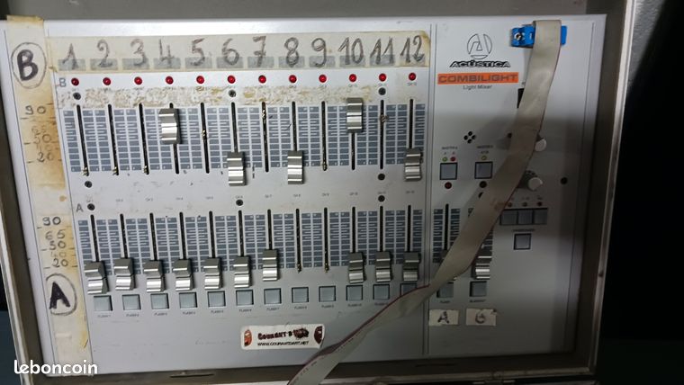 Consile lumière analogique