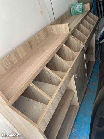 Console desserte de service en bois