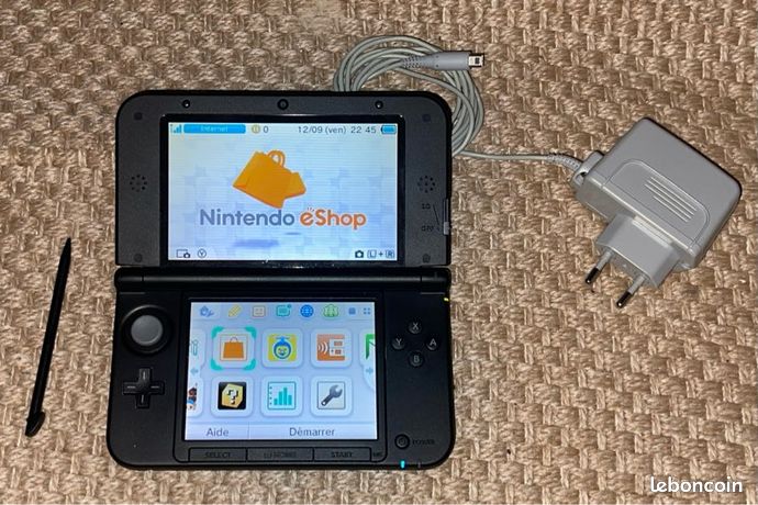 Console Nintendo 3DS XL bleue