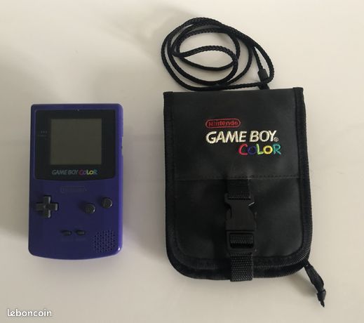 Console Nintendo Gameboy Color avec sacoche