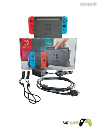 Console Nintendo switch en boîte