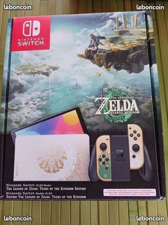 Console Nintendo Switch OLED édition Collector Zelda