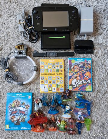 Console Nintendo wii u et jeux skylanders